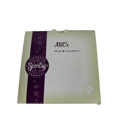 Scentsy Mid-Size Scentsy Warmer "The Best Teachers Teach From The Heart" ABC - Picture 9 of 10